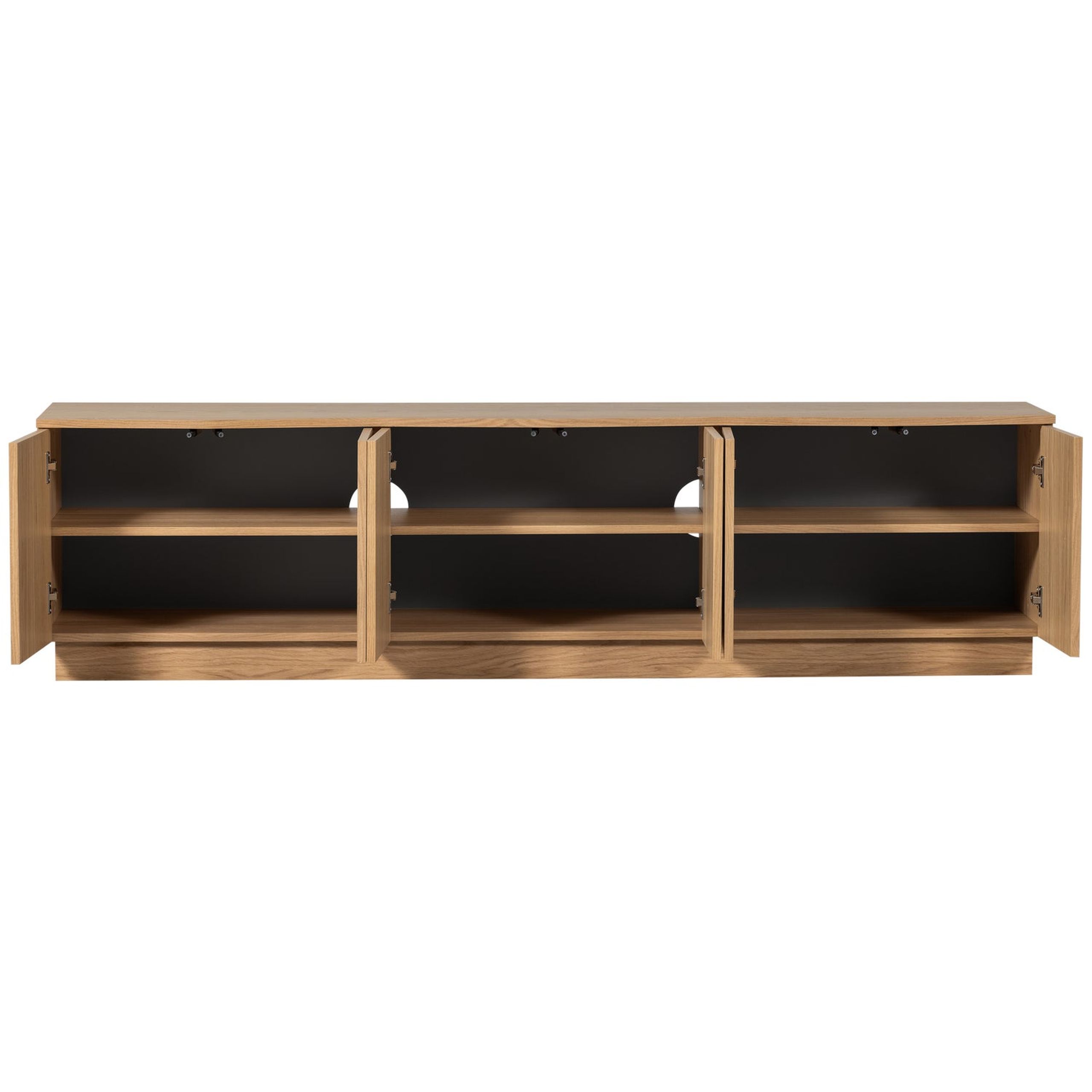 Retro TV-Board Sideboard Zuma 200 cm Eichenfurnier