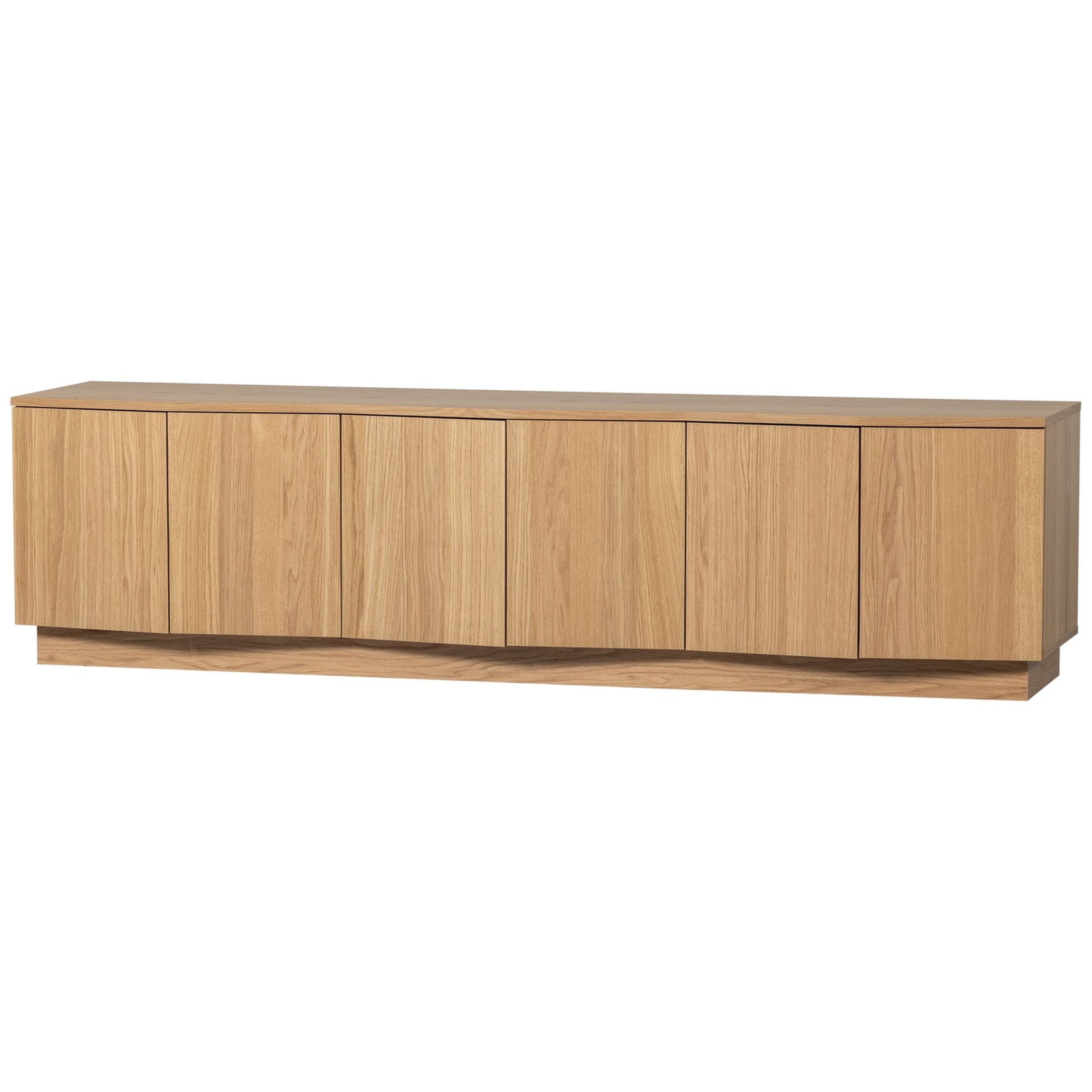 Retro TV-Board Sideboard Zuma 200 cm Eichenfurnier